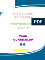 Plan Curricular 2023