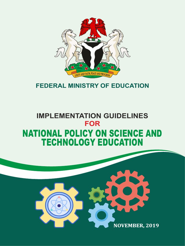 Implementation Guidelines For National Policy On Science and Technology