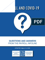 Payroll and Covid19 Infoline