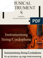 MAPEH 6 PPT Q3 - MUSIC - Musical Instruments Part 1