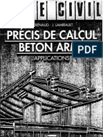 Precis Calcul Béton Arme Applications