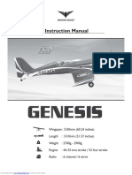 Genesis Phoenix RC Aircraft Manual