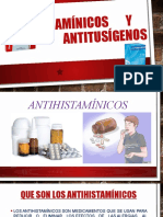 Antihistaminicos y Antitusigenos