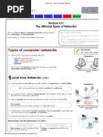 IGCSE ICT - Types of Computer Networks