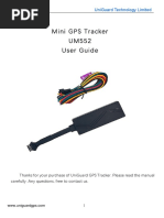 UM552 GPS Tracker User Guide V1.0