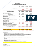 DC Public Library Calculation of The Proposed FY 2012 Budget (June Budget Book)