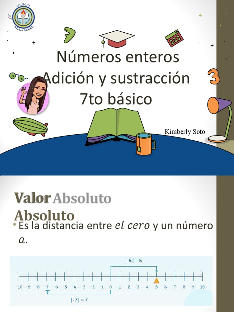 Adición y Sustracción de Números Enteros | PDF