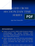 Analisis Cross Section Dan Time Series (ALK)