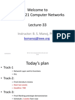 IIST AV 321 Bsmanoj Jan June2023 Lecture 33 Network