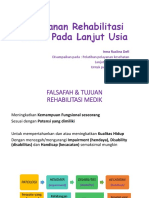 Pelayanan Rehabilitasi Medik Pada Lansia (Dr. SP - KFR)