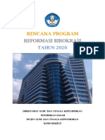 Rencana Program RB - Dit. GTK Dikdas 2020