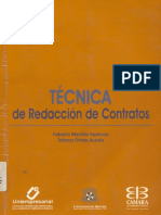 Técnica de Redacción de Contratos