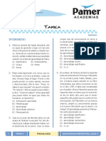 Psico - Sem7 - Aprendizaje I Definiciones, Factores, Conductas