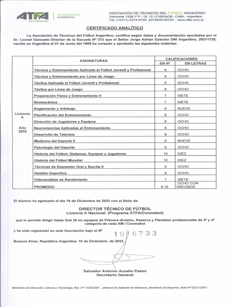 ATFA | PDF