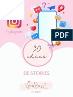 30 Idees de Stories