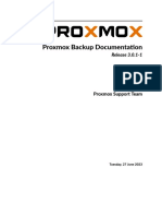 Proxmox Backup 3