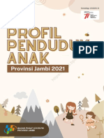 Profil Penduduk Anak Provinsi Jambi 2021