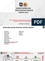 Bahan Teknis Indikator IID 2023 - Kota Tangerang