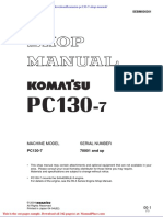 Komatsu Pc130 7 Shop Manual