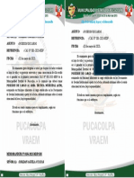 Memorandum #0156 - Posesion de Cargo - Roldan Aguila