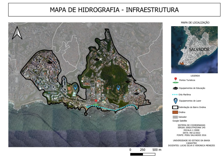 Mapa de Infraestrutura | PDF