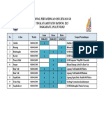 Jadwal Pertandingan O2sn Jenjang SD