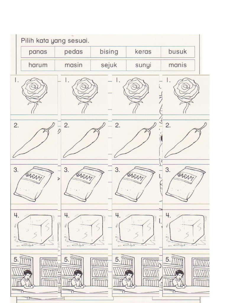 Gambar Kata Adjektif | PDF