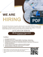 Desain Job Posting HR Dev
