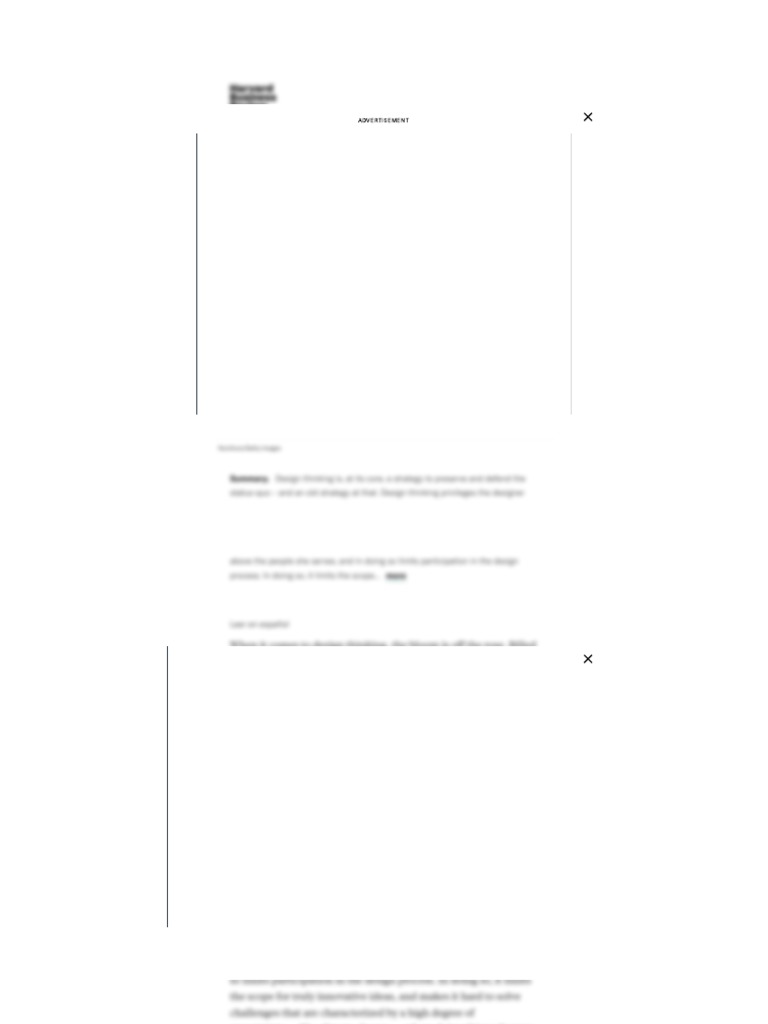 Design Thinking Is Fundamentally Conservative and Preserves the Status