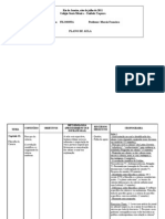 Filosofia Da Ciência Plano de Aula