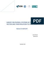 Survey On Payroll Systems in The Public Sector and Their Relation To Fmis - 2021