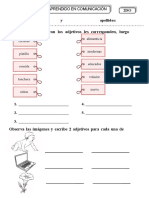 15 de Julio - Práctica Del Adjetivo