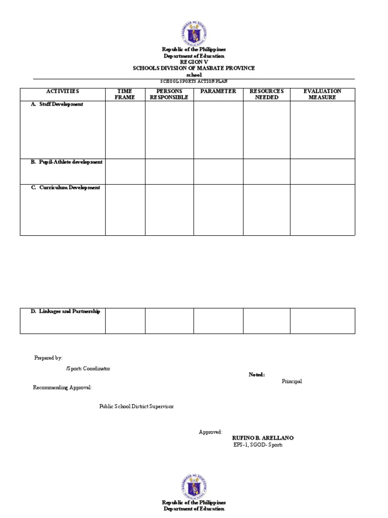 Action Plan Template | PDF