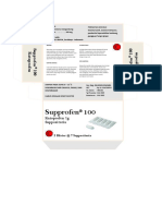 Supprofen 100: Katoprofen 7g Suppositoria