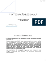 Aula 2 - Integração Regional e Benelux