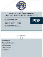 Role of Social Media in Society