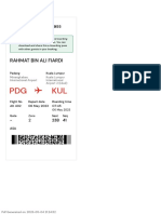 E-Boarding Pass: AK 402 06 May 2023 07:45