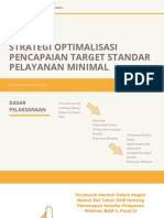 Strategi Optimalisasi Pencapaian Target Standar Pelayanan Minimal