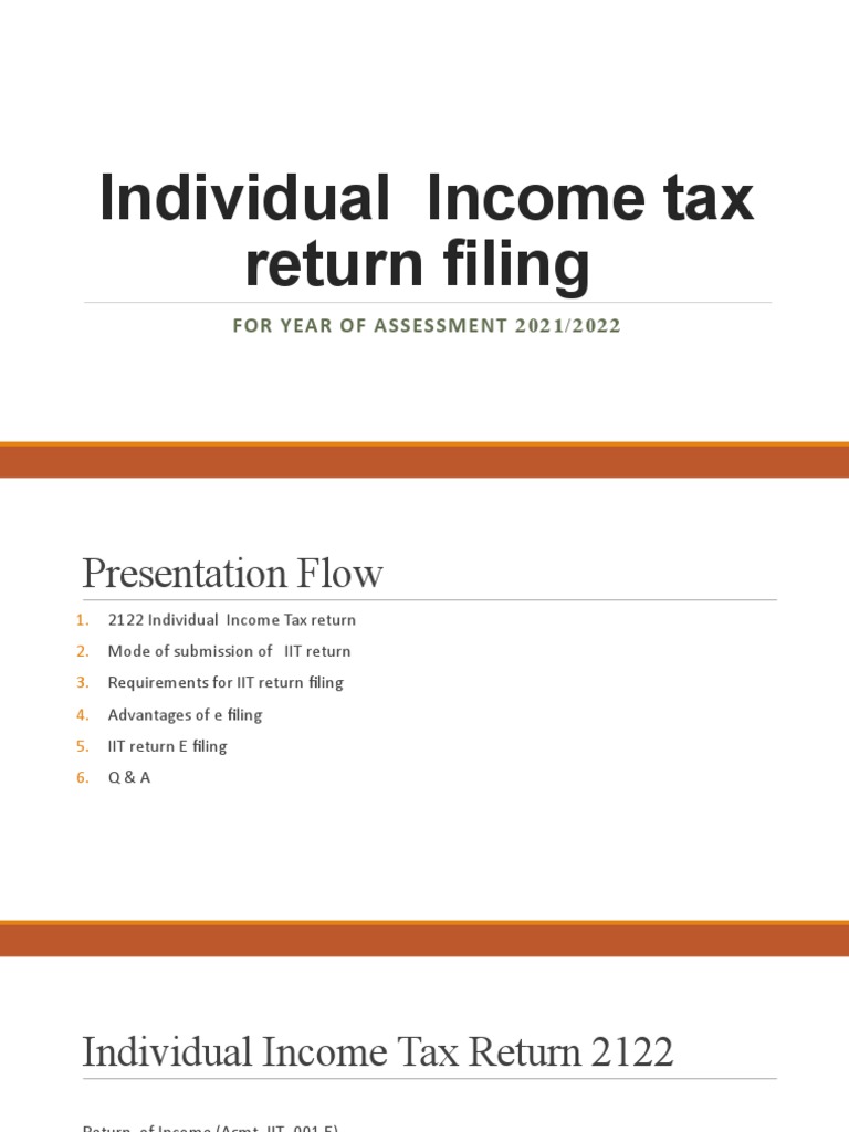 Tax Return E-Filing Guide | PDF | Finance & Money Management ...