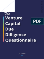 The Venture-Capital Duediligence Questionnaire