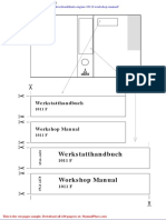 Deutz Engine 1011f Workshop Manual