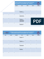 Calendario Sesiones Academicas Abril-Mayo 2023