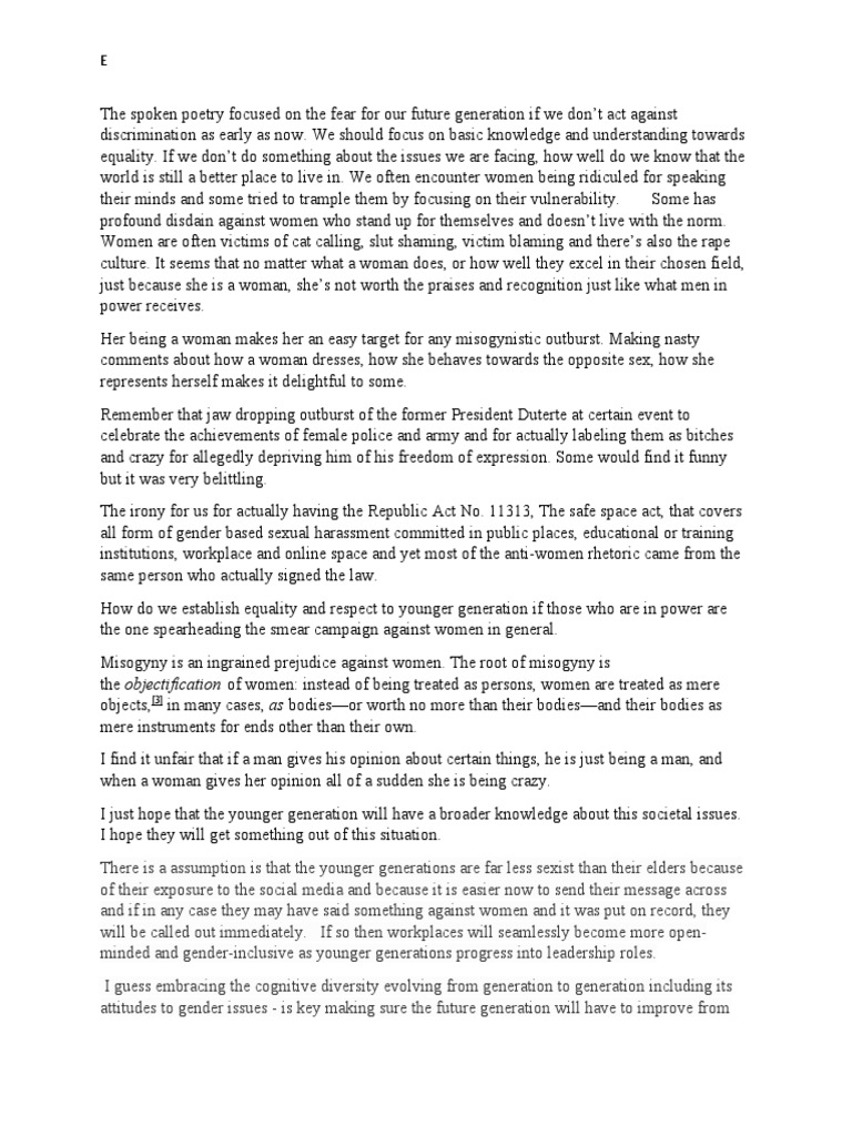 Modern Spoken Word Poetry About Identity You Need to Hear