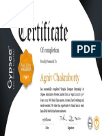 Agniv Internship Certificate