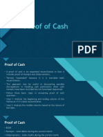 Proof of Cash