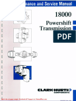 Clark 18000 Powershift Service Manual