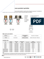 S02 K5.6 Standard Response Pendent Sprinkler