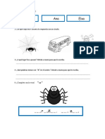 Compension de Textos Ana La Araña 2023