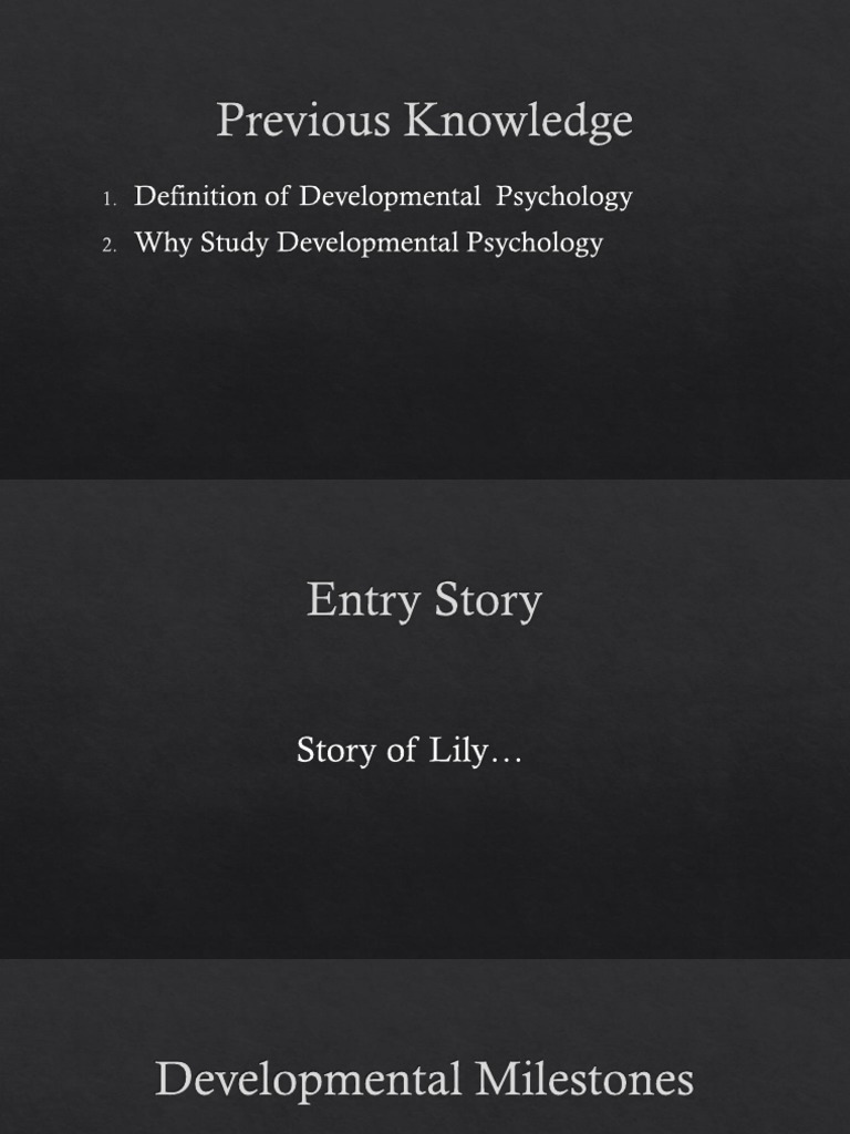 Developmental Milestones PDF | PDF