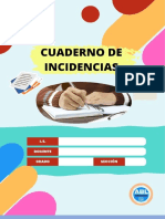 Cuaderno de Incidencias